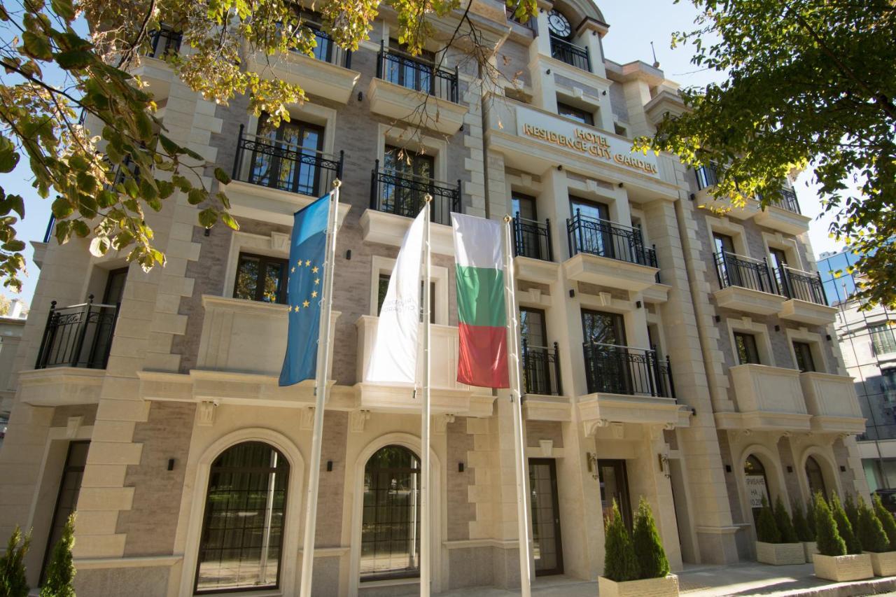 פלובדיב Residence City Garden - Certificate Of Excellence Top 10 Best Five-Stars City Hotels For 2024 Awarded By Htif מראה חיצוני תמונה